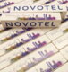 Pralinen mit Novotel Logo