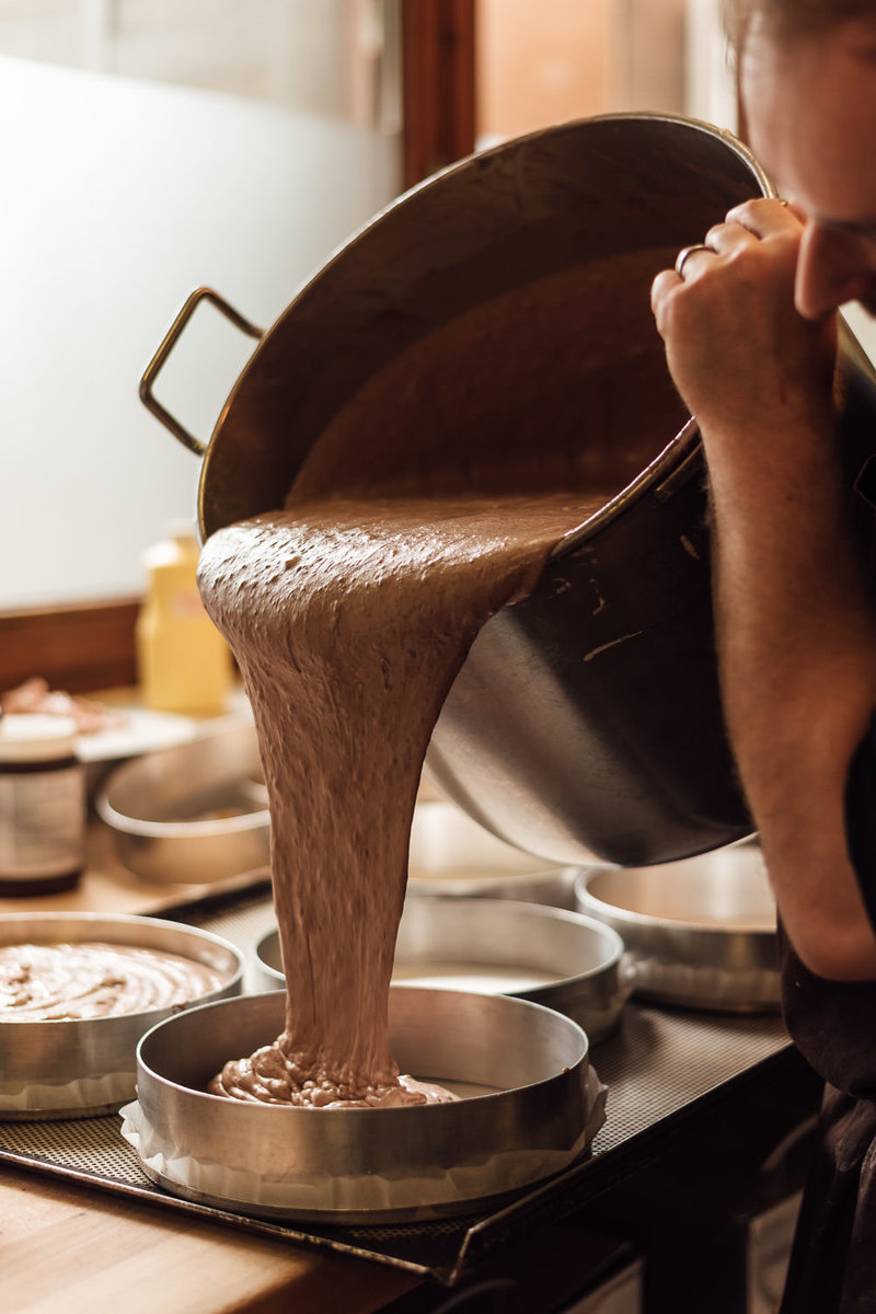 Tortenteig backen